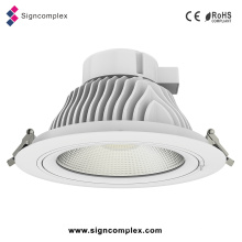 Fábrica de Shenzhen COB 35W 8 pulgadas LED Retrofit Downlight Empotrado